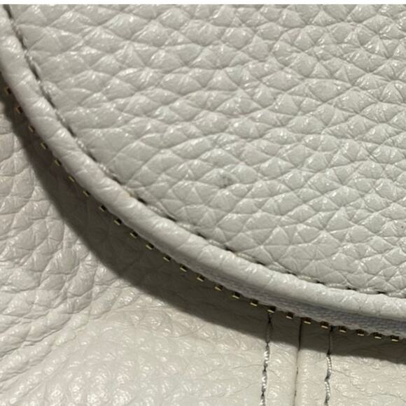 Michael Kors Bedford Convertible Flap Shoulder Bag, White - Picture 8 of 10